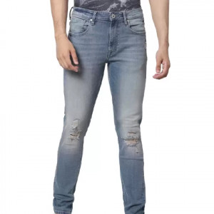 Men Skinny Blue Jeans